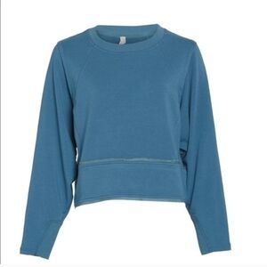 Free People Where The Wind Blows Oversized Sweatshirt S